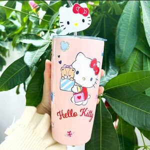 Hello Kitty Tumbler -Stainless Steel Cup